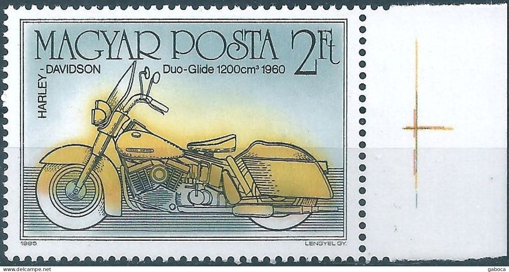 C5866 Hungary Transport Motorbike Vehicle MNH RARE - Motorräder