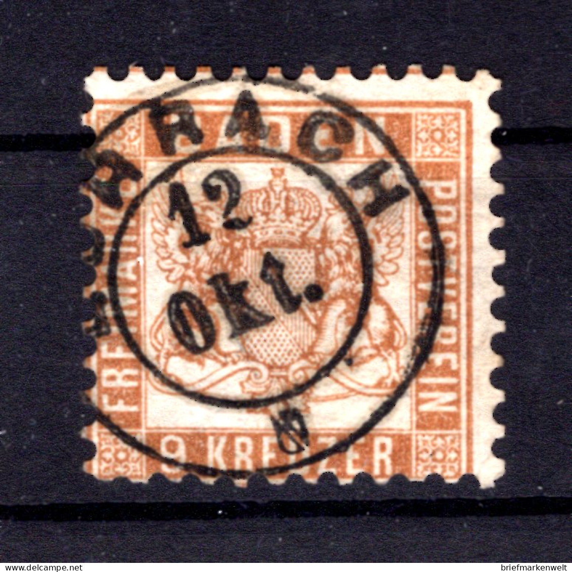 Baden 20b FARBE Gest. BPP 100EUR (T0139 - Otros & Sin Clasificación