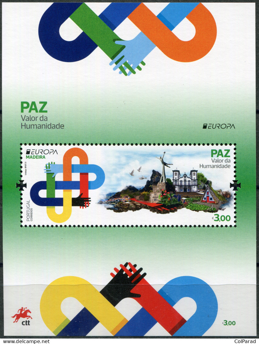 MADEIRA - 2023 - SOUVENIR SHEET MNH ** - Art Museum Of Quinta Das Cruzes - Madère