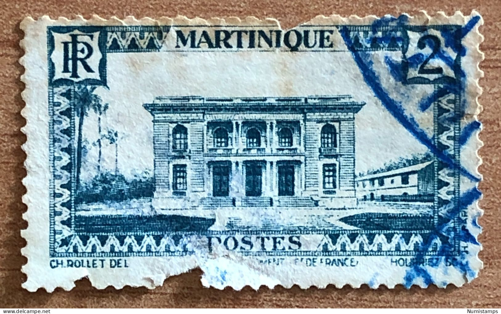 Martinique - Definitives - Local Motifs - 1933 - Gebruikt