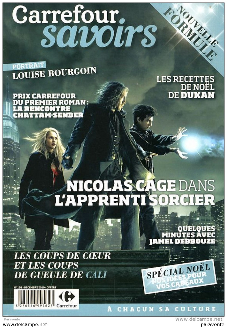 Magazine Carrefour Savoirs 138 , Dec 2010 : MOEBIUS , DELABY , THORGAL - Möbius