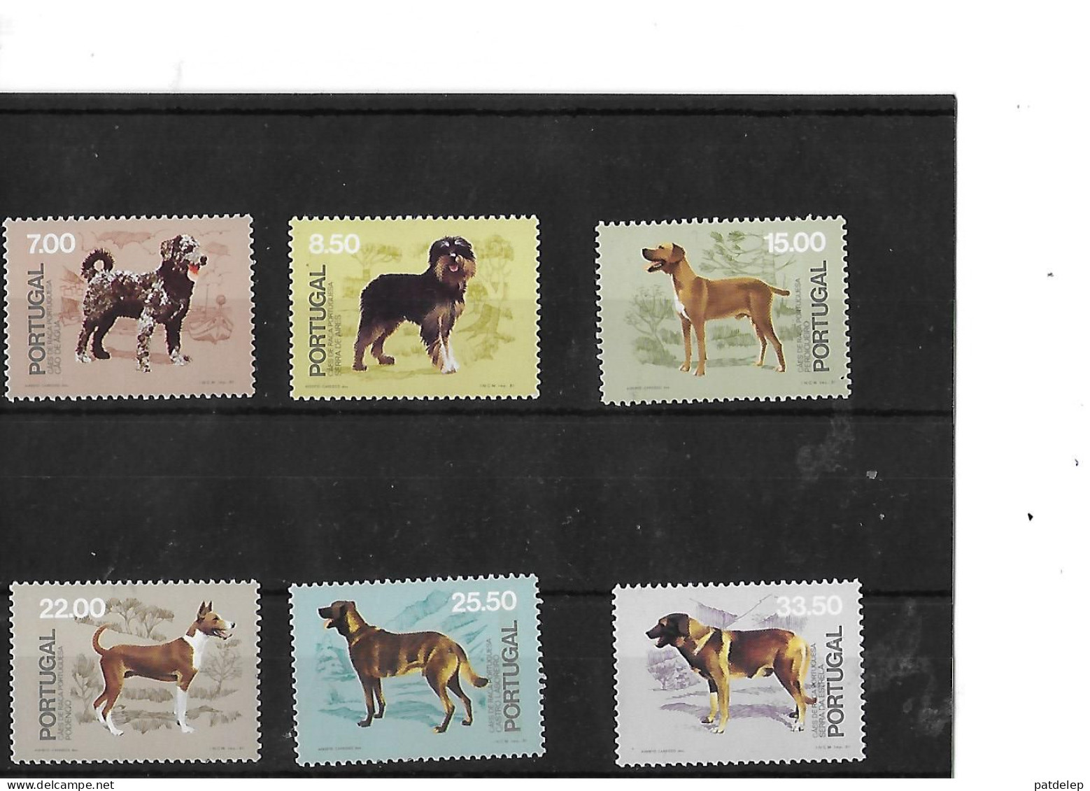 Portugal  Chiens 1981 NSC - Honden