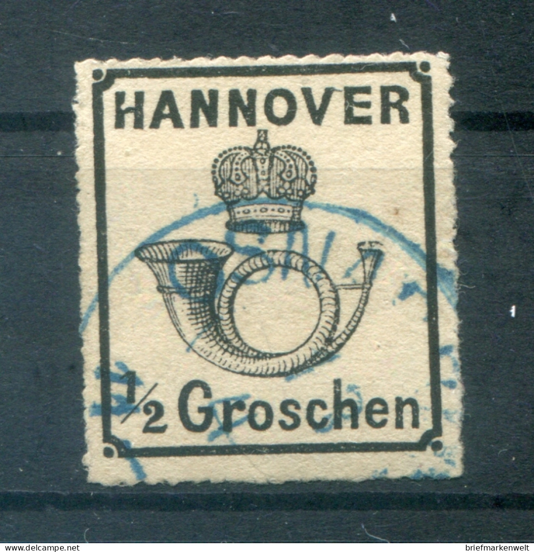 Hannover 2y Mit Kleiner Abart H Mit Kerbe Gest. 350++EUR (T1291 - Hannover