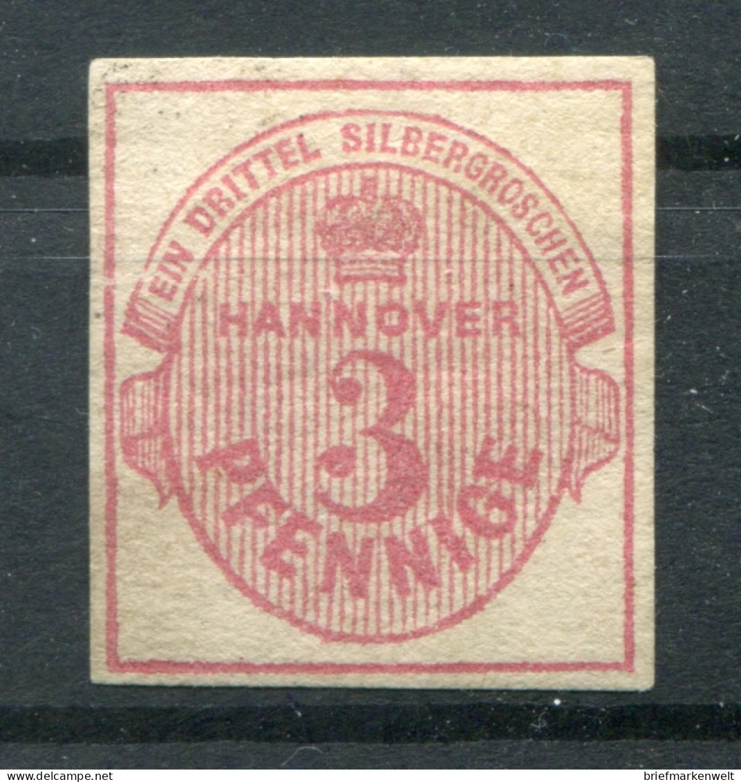 Hannover 13aa UNGUMMIERT * MH 30EUR (L9793 - Hannover