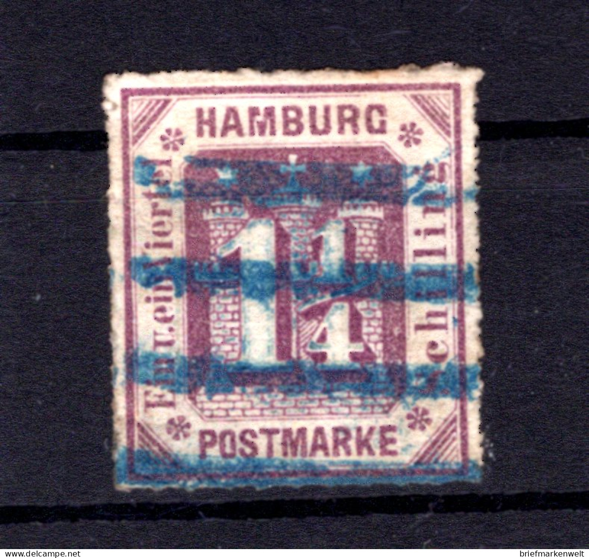 Hamburg 20a FARBE Gest. 45EUR (L9671 - Hambourg