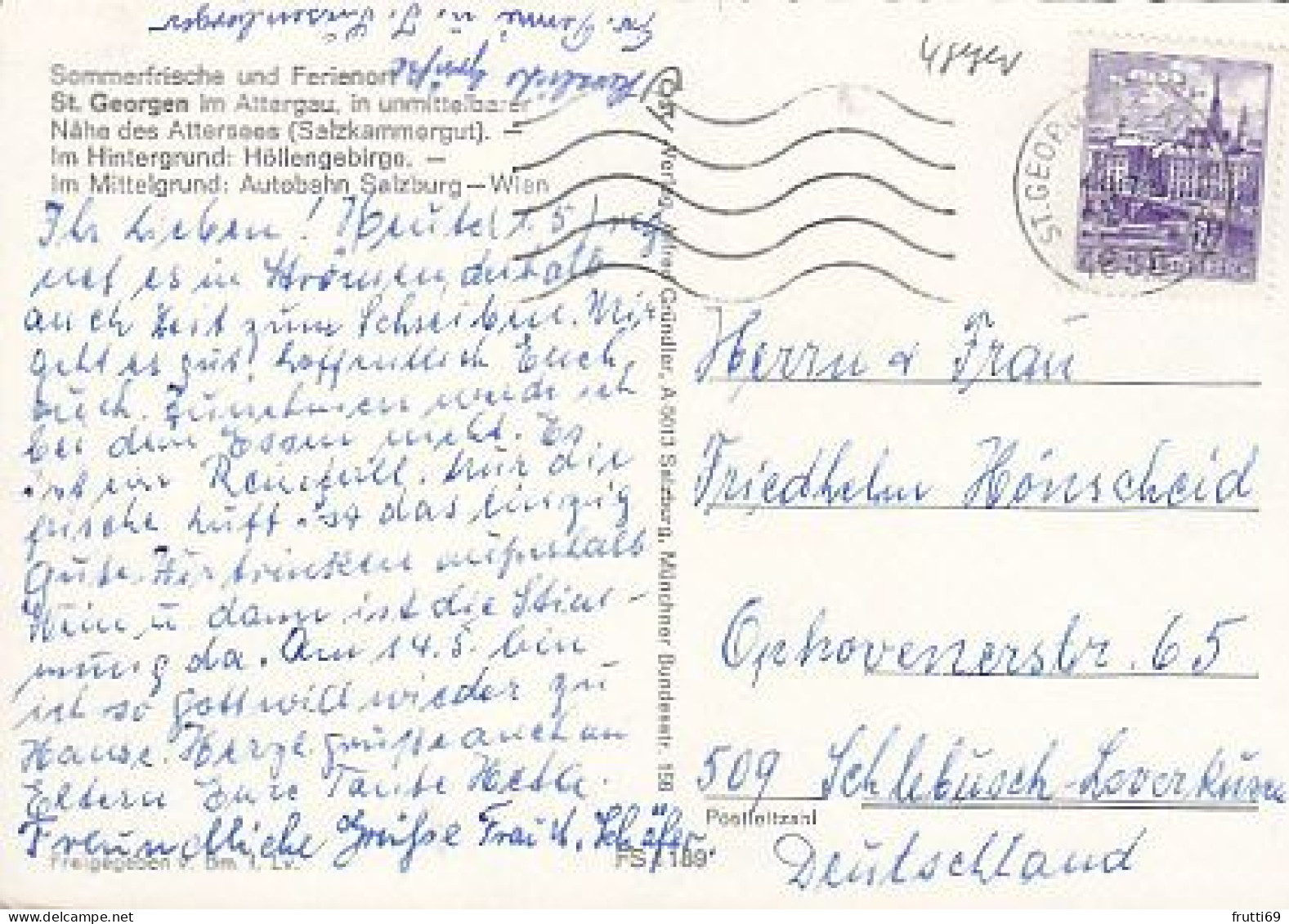 AK 209160 AUSTRIA - St. Georgen Im Attergau - Attersee-Orte