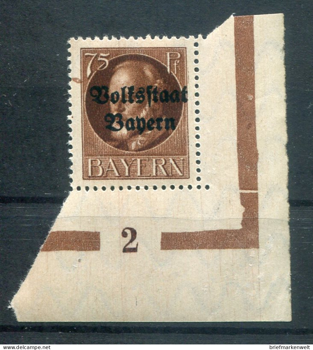 Bayern PLATTENNUMMER 2 Auf  135 Tadellos ** MNH POSTFRISCH (78698 - Other & Unclassified