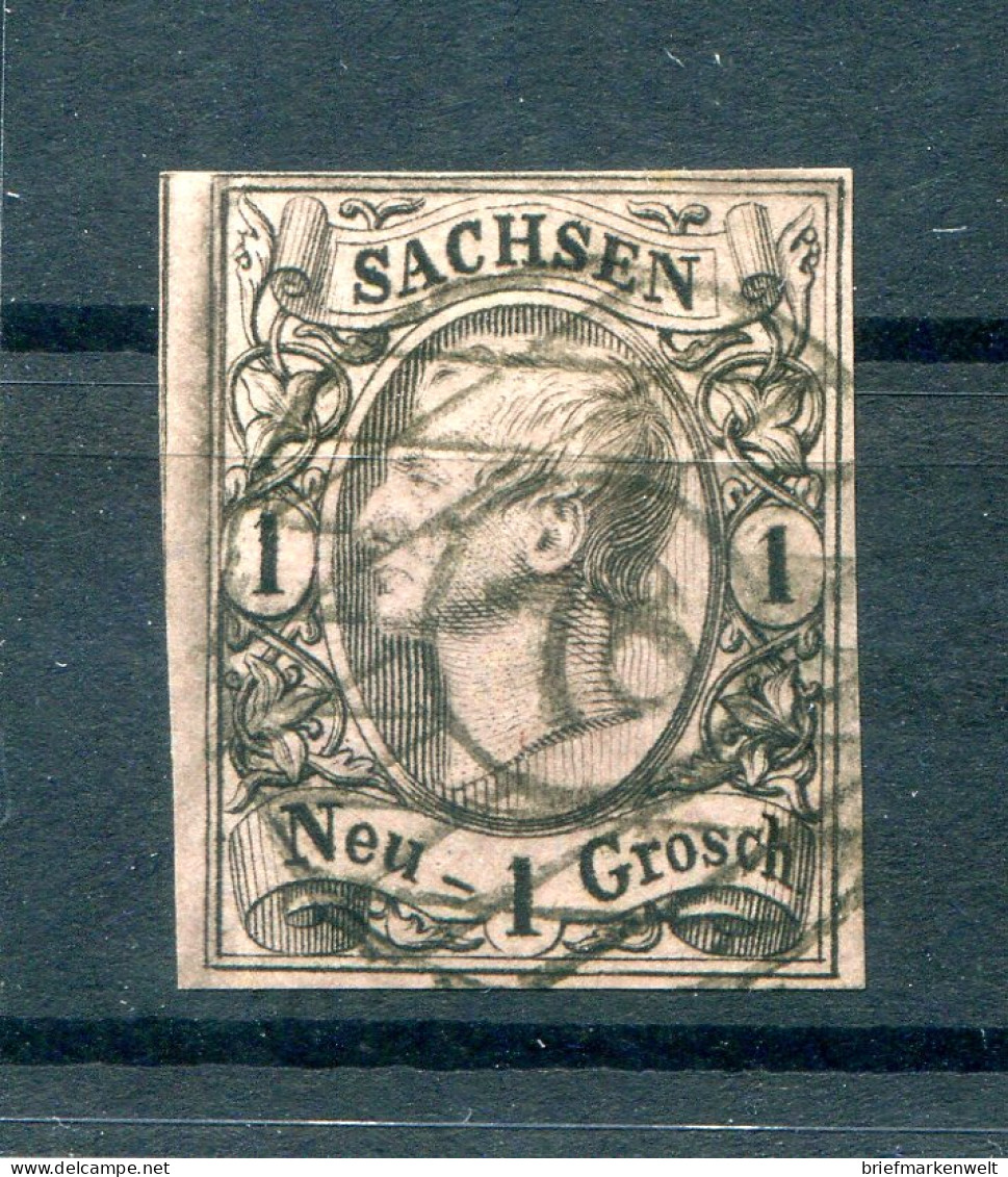 Sachsen Nummernstpl 78 POTTSCHAPPEL Auf 9 Auf Johann Gest. (10704 - Sachsen
