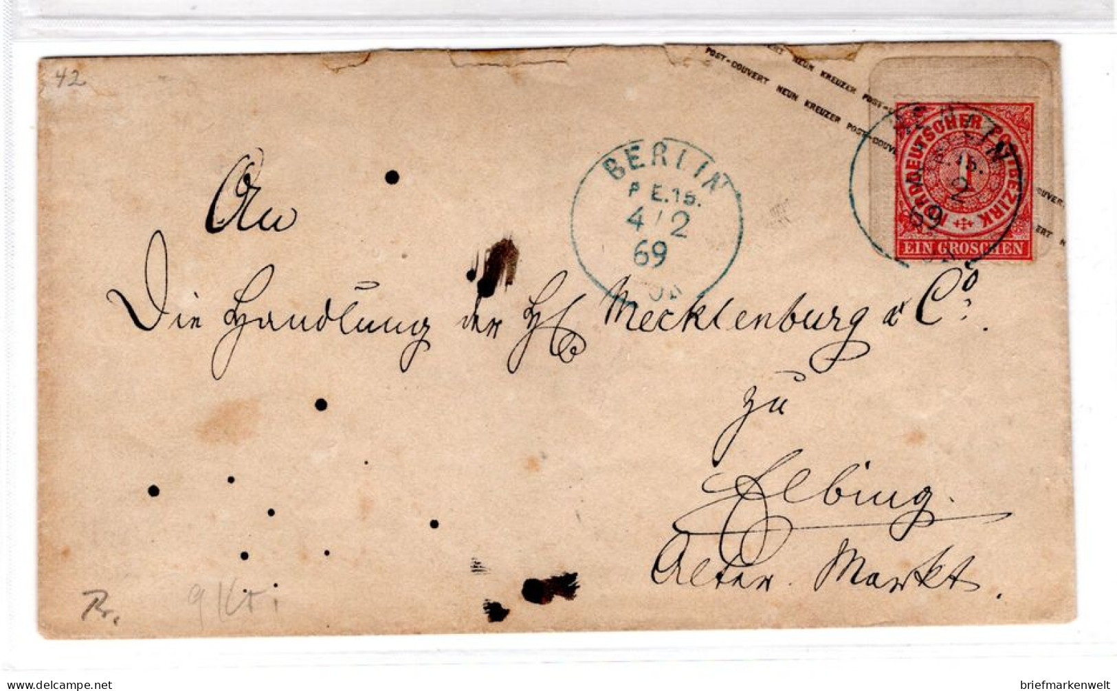 NDP GA U42 AUFBRAUCHS-GA Berlin (17673 - Other & Unclassified