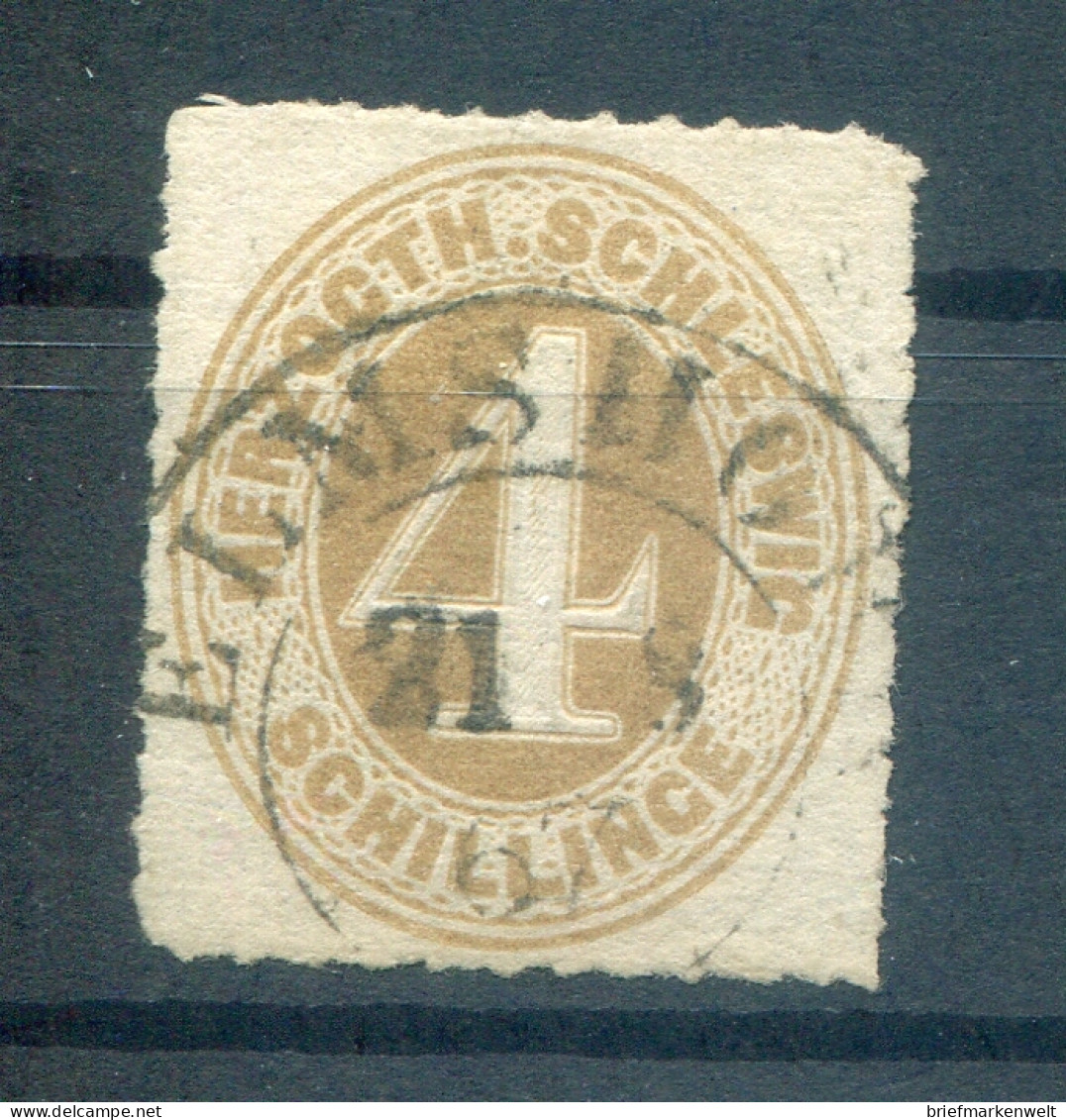 Schleswig-H. 17 Tadellos Gest. 100EUR (T6237 - Schleswig-Holstein