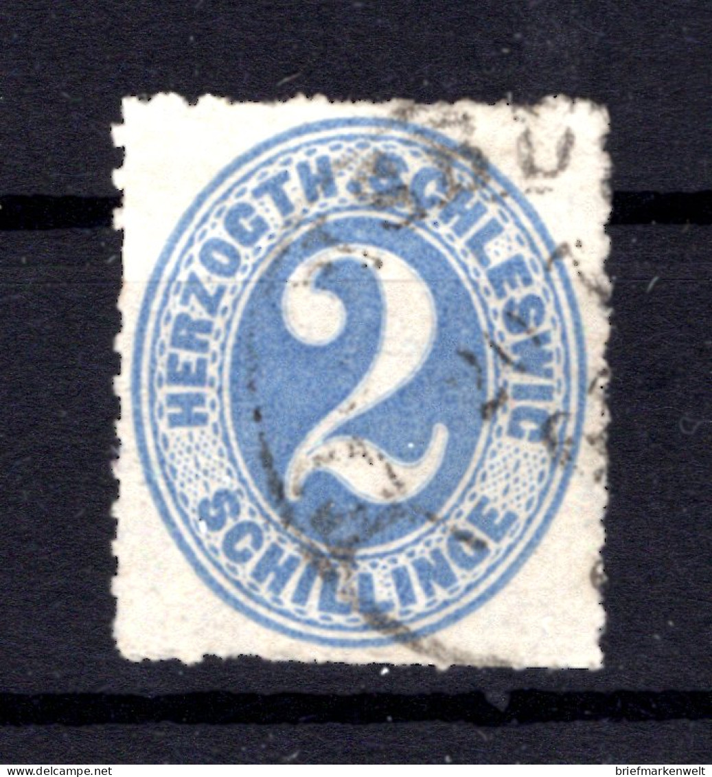 Schleswig-H. 16 Tadellos Gest. 70EUR (T4924 - Schleswig-Holstein