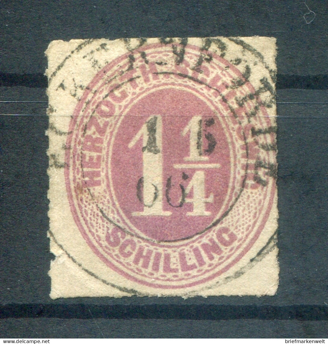 Schleswig-H. 14 Tadellos Gest. 30EUR (T6241 - Schleswig-Holstein