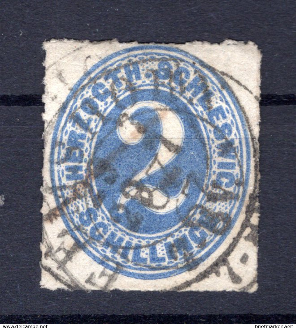 Schleswig-H. 11 Tadellos Gest. 300EUR (AA2688 - Schleswig-Holstein