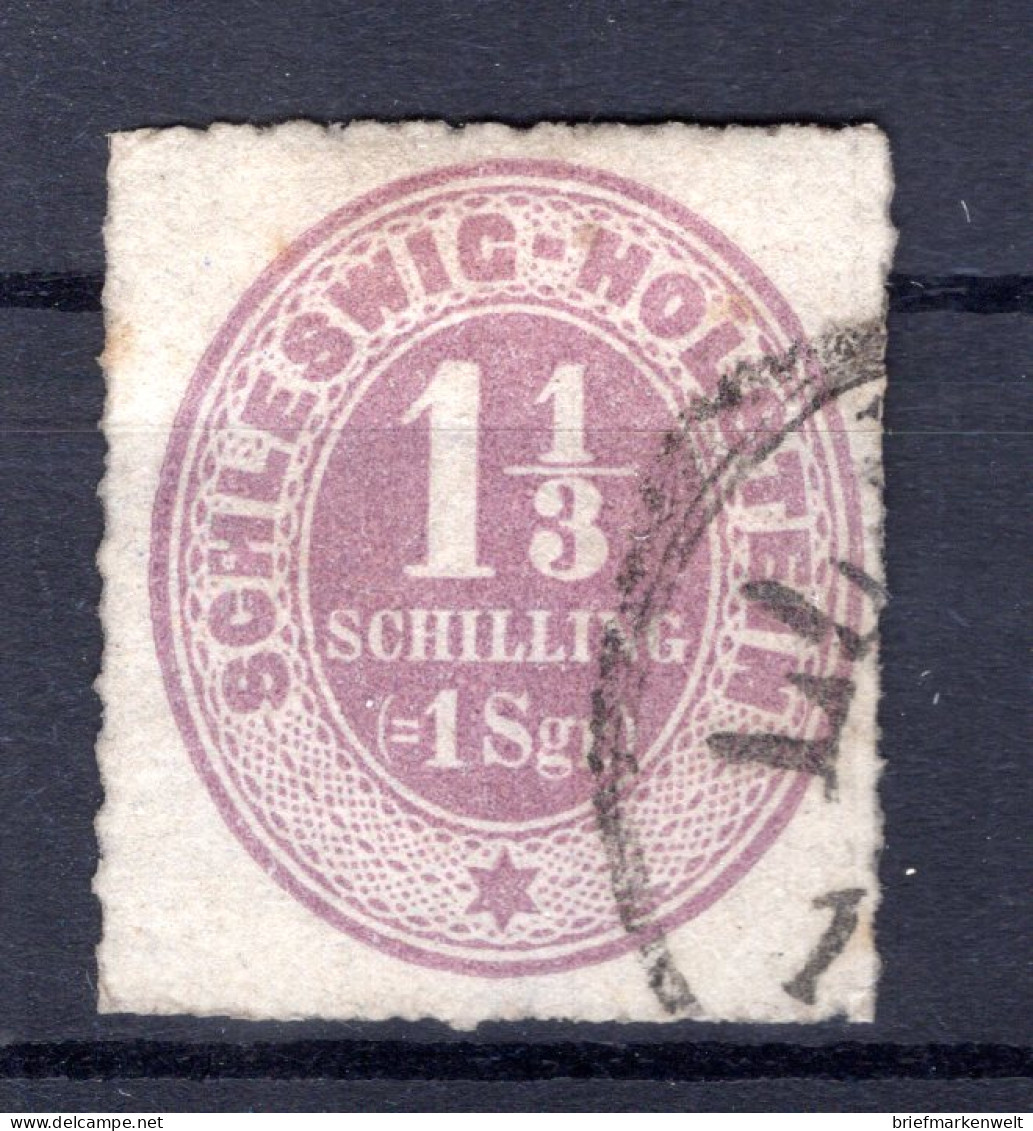 Schleswig-H. 10 Tadellos Gest. 150EUR (AA2683 - Schleswig-Holstein