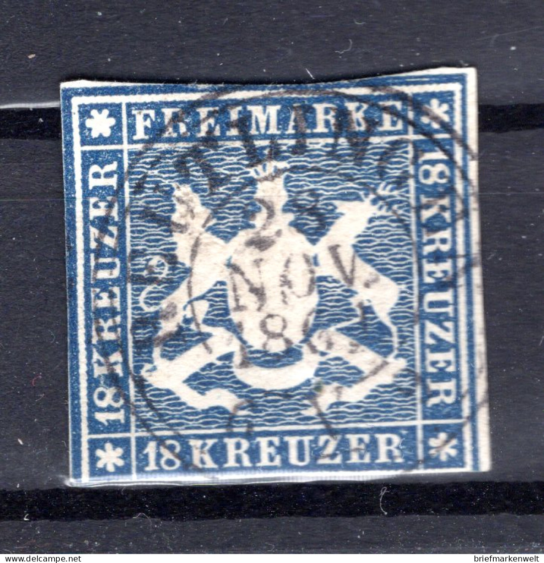 Württemberg 15 Tadellos Gest. BPP 1500EUR (K1059 - Andere & Zonder Classificatie