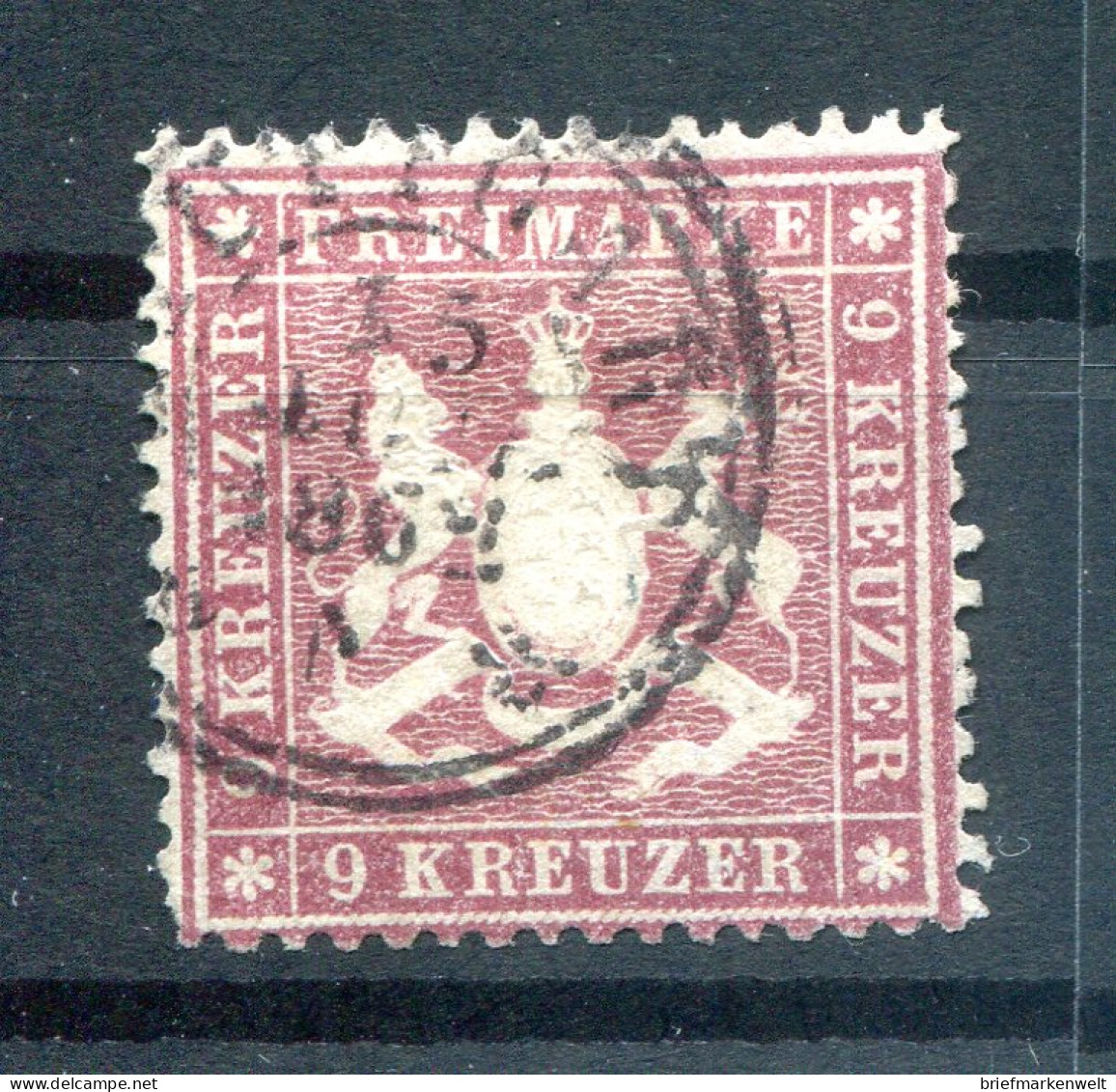 Württemberg 19yb FEHLERFREI Gest. BPP 480EUR (H4158 - Other & Unclassified