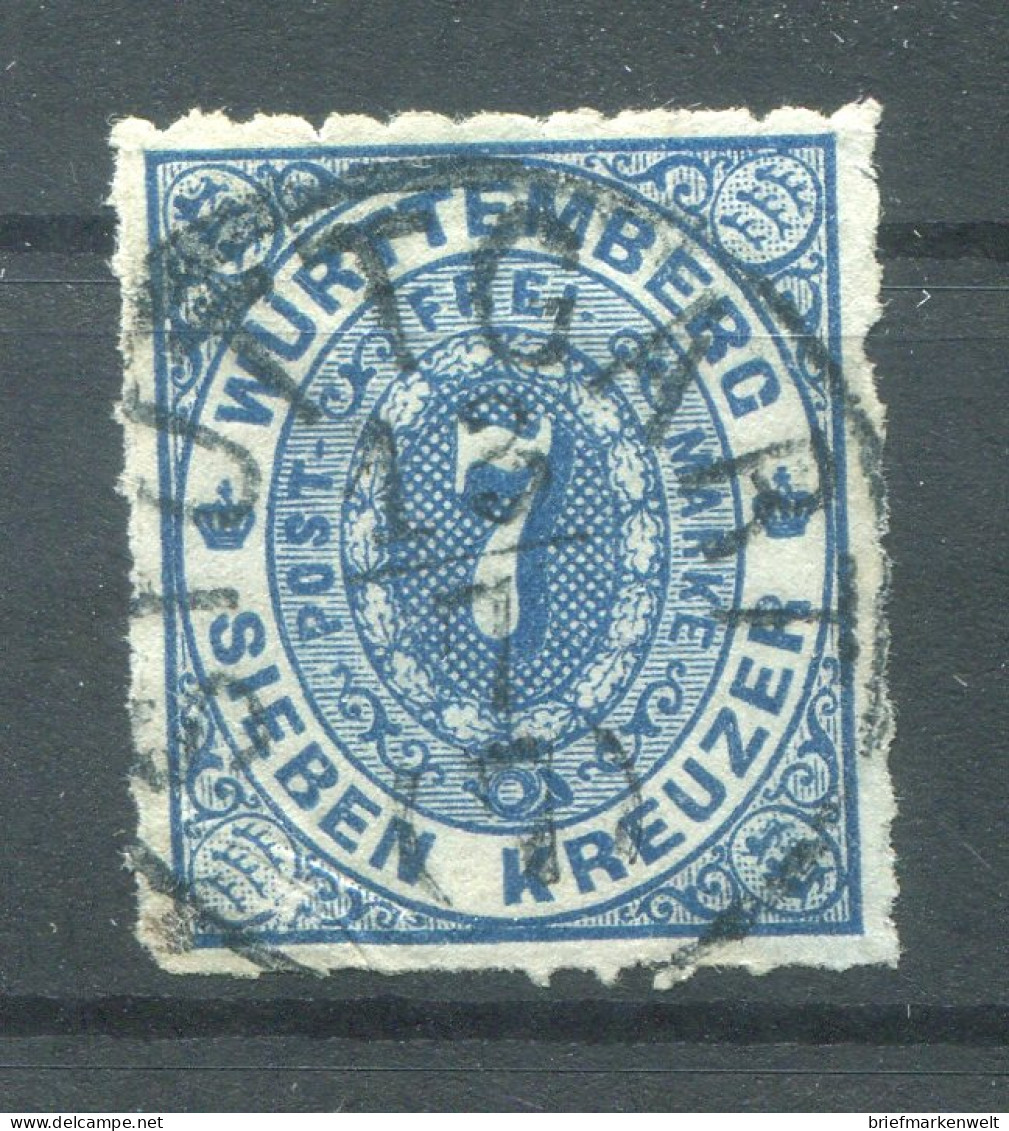 Württemberg 39 Tadellos Gest. 22EUR (78770 - Sonstige & Ohne Zuordnung