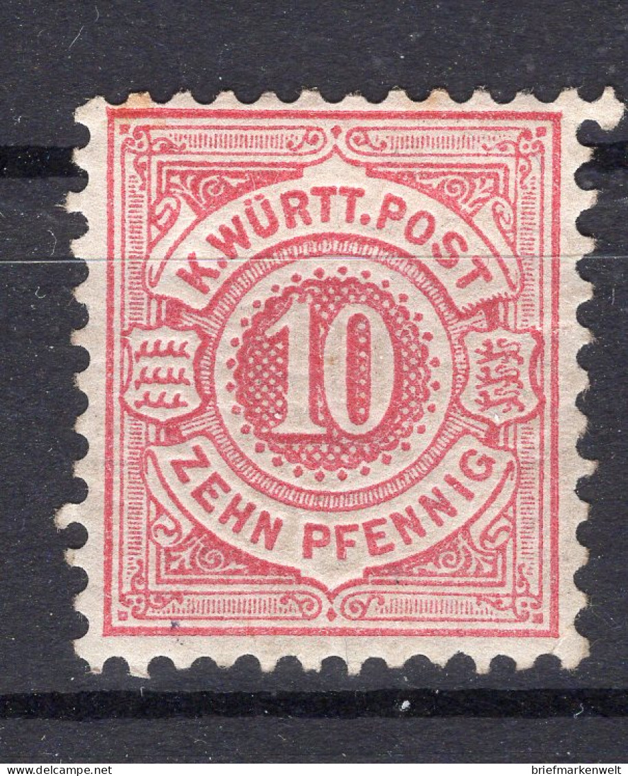 Württemberg 46a FRÜHAUFLAGE! * MH BPP 150EUR (K5278 - Other & Unclassified