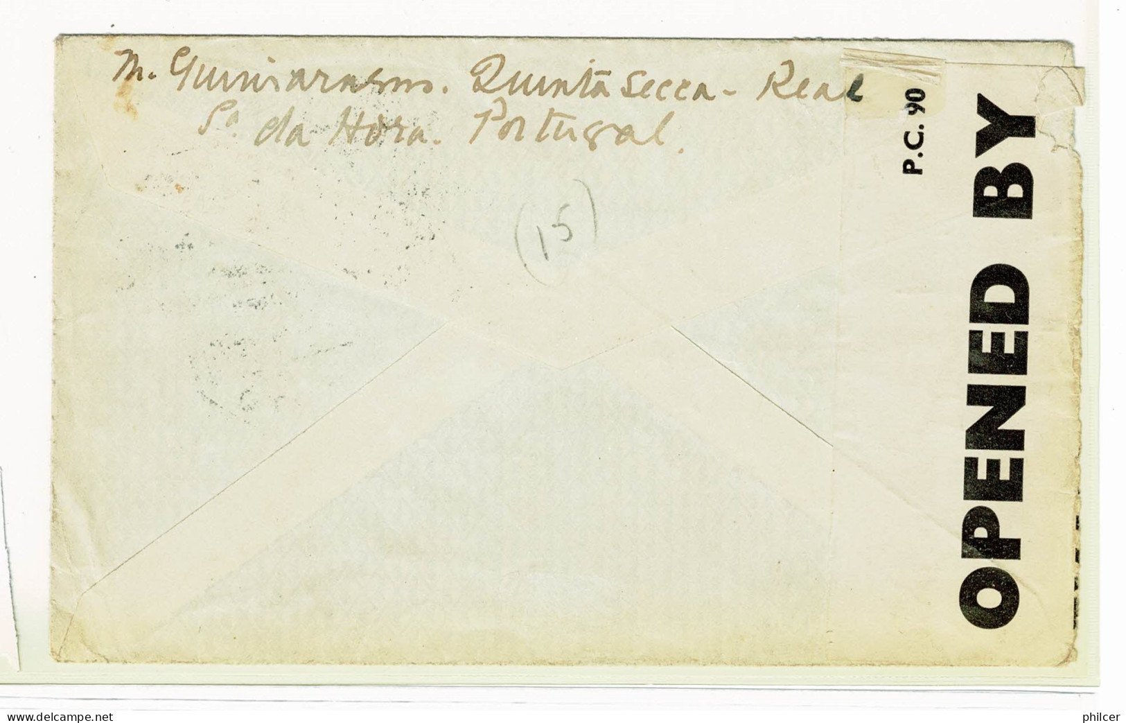 Portugal, 1941, # 590..., For Surrey - Lettres & Documents