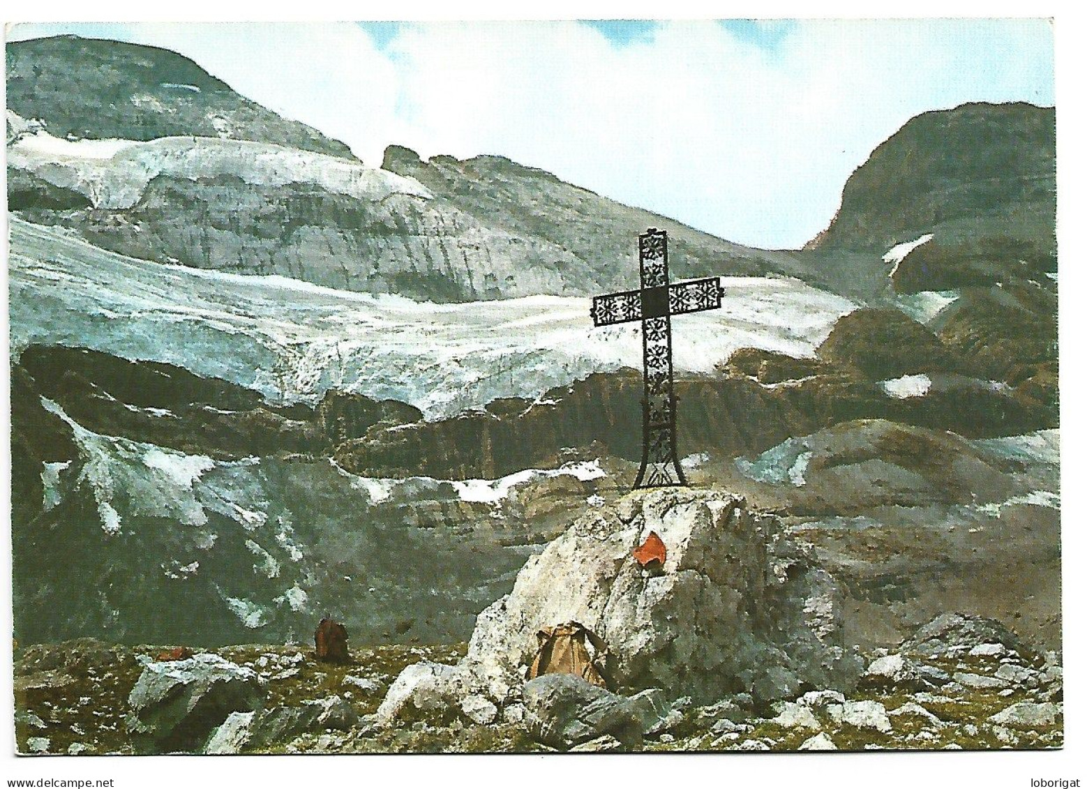 GLACIAR DE MONTE PERDIDO, MONTE PERDIDO Y EL CILINDRO.- PIRINEO ARAGONES.-  BIELSA / HUESCA / ARAGON.- ( ESPAÑA). - Huesca