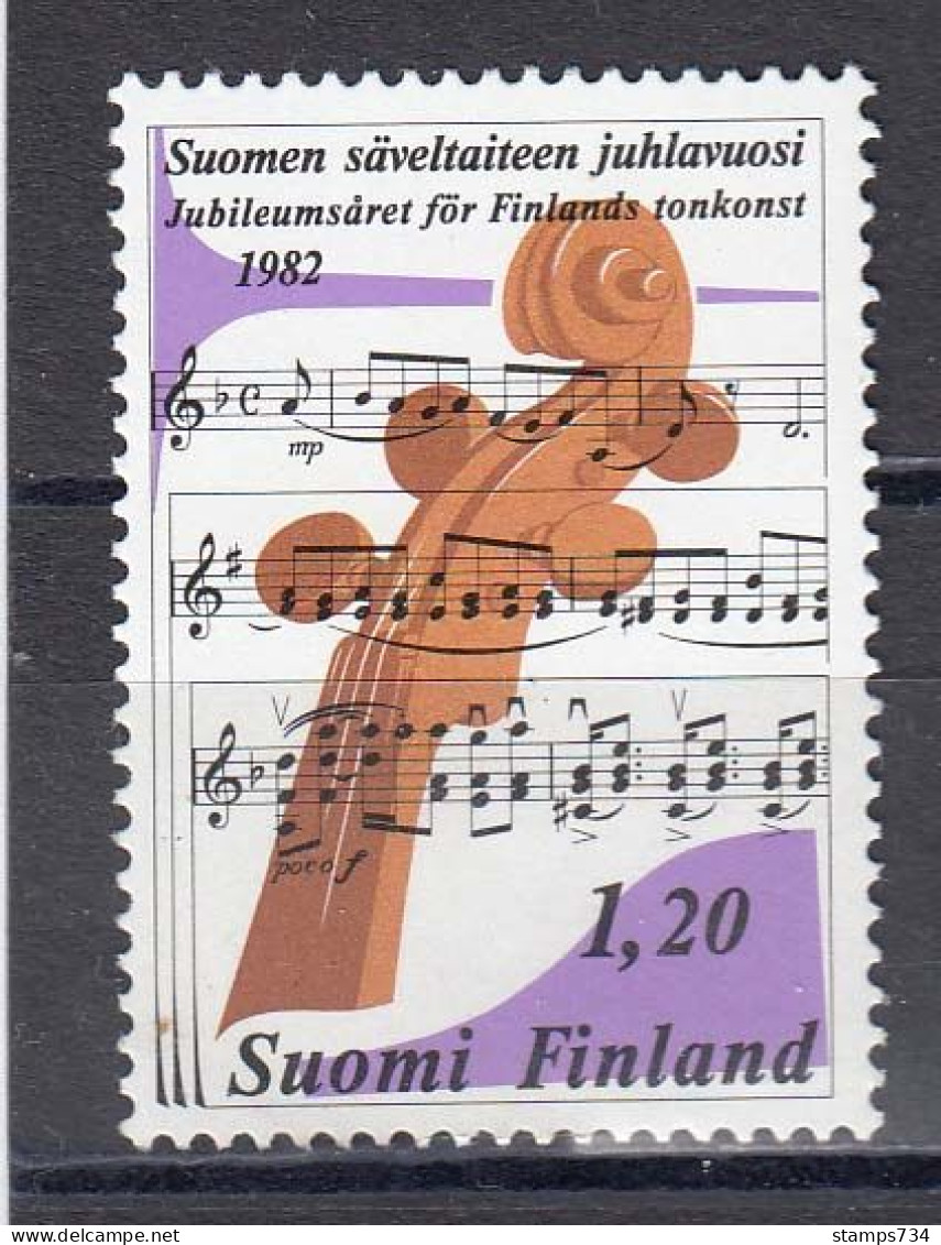 Finland 1982 - Finnish Sound Art, Mi-Nr. 896, MNH** - Unused Stamps