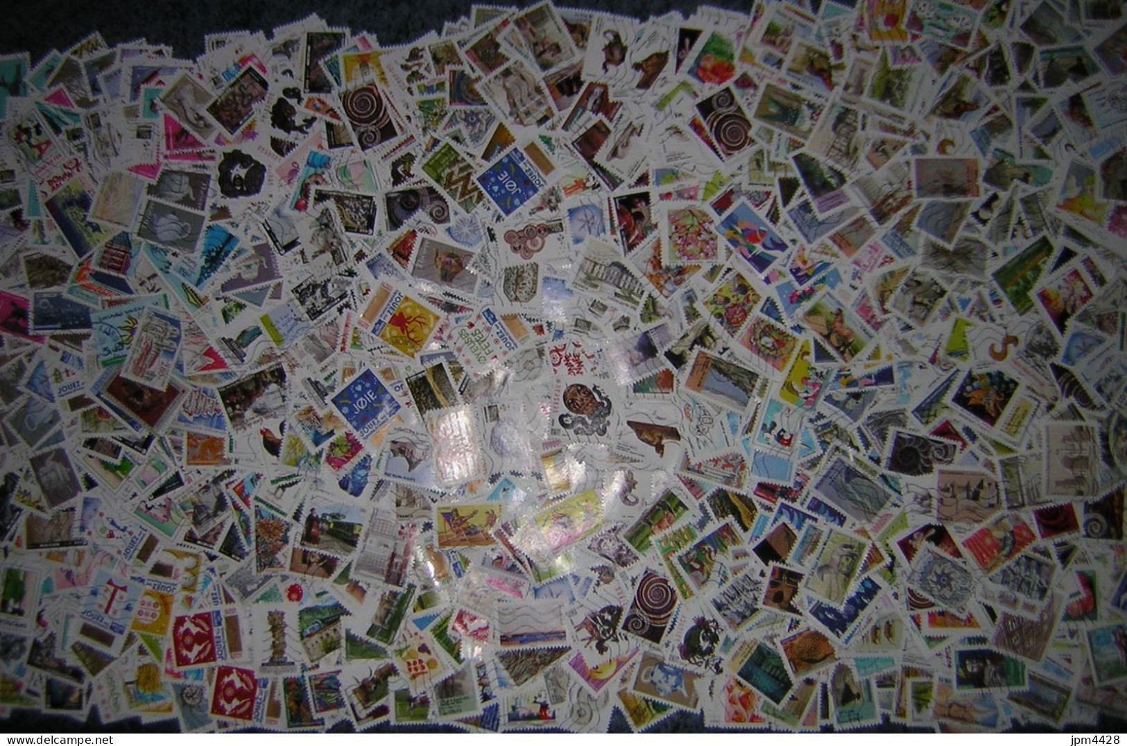 France Lot Vrac De 1070grs TP Oblitérés, Miliers De Timbres, Bon Lot  - Sans Papier - Certains Timbres En XX Exemplaires - Lots & Kiloware (mixtures) - Min. 1000 Stamps