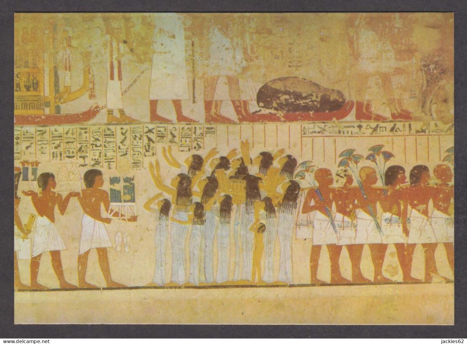 114487/ LUXOR, Sheikh Abd El-Qurna, Tomb Of Noble Ramose (TT55), *Ramose Tomb Showing A Group Of Mourning Women* - Luxor