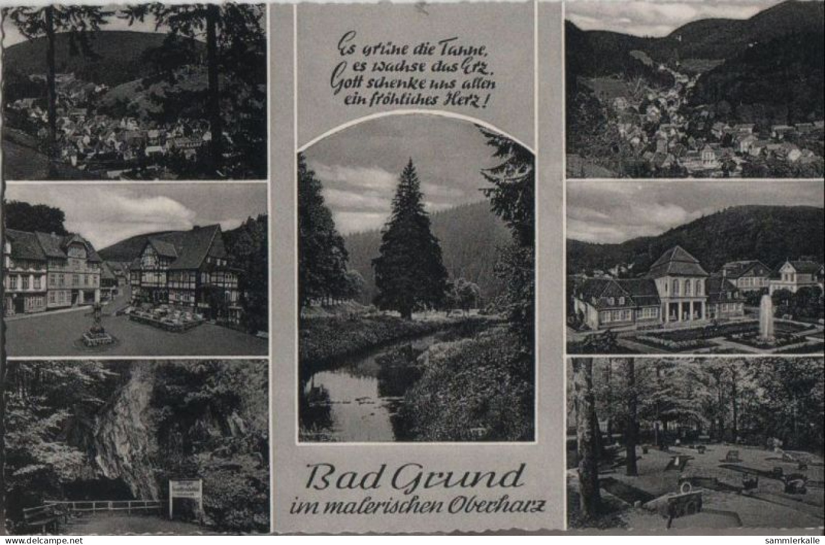 59980 - Bad Grund - 7 Teilbilder - Ca. 1955 - Bad Grund