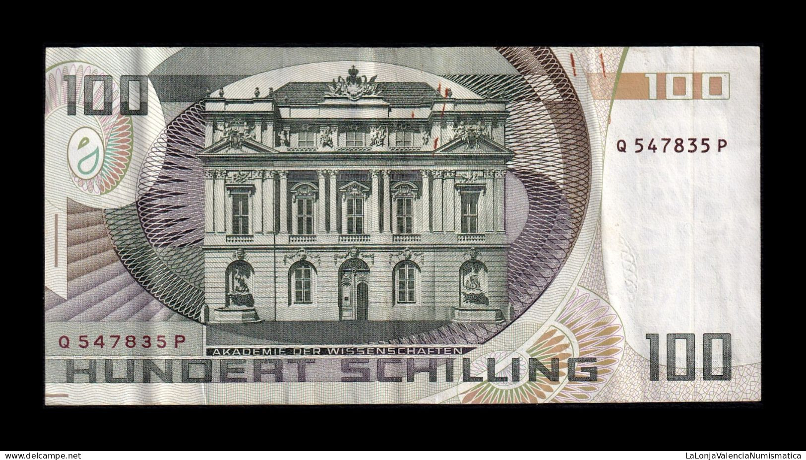 Austria 100 Schilling 1984 Pick 150(1) Mbc/Ebc Vf/Xf - Autriche