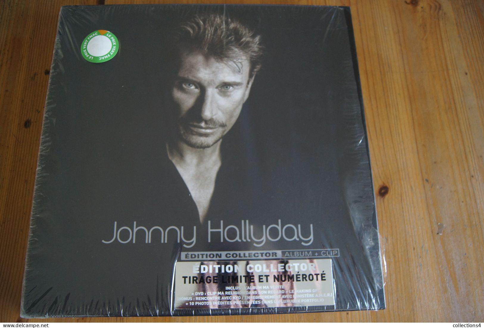 JOHNNY HALLYDAY MA VERITE EDITION COLLECTOR COFFRET NEUF VALEUR+CD DVD 2005 - Rock