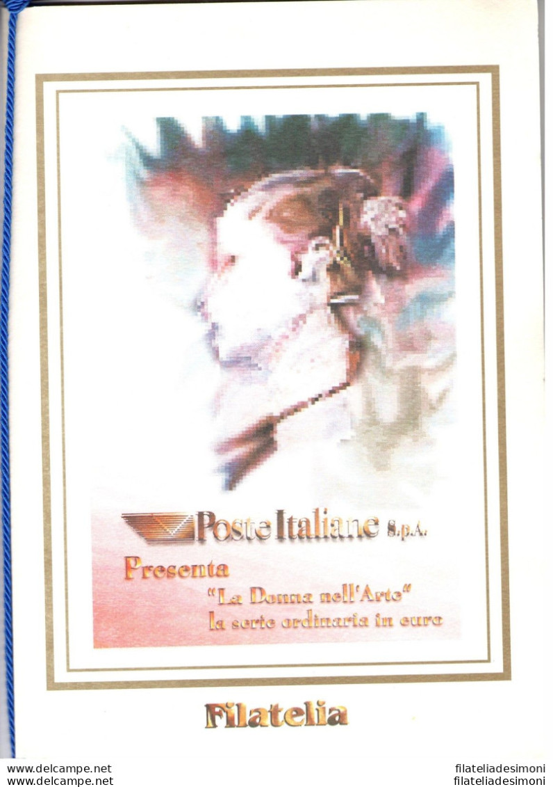 1999 Italia - Folder - La Donna Nell'Arte -  MNH** - Presentation Packs