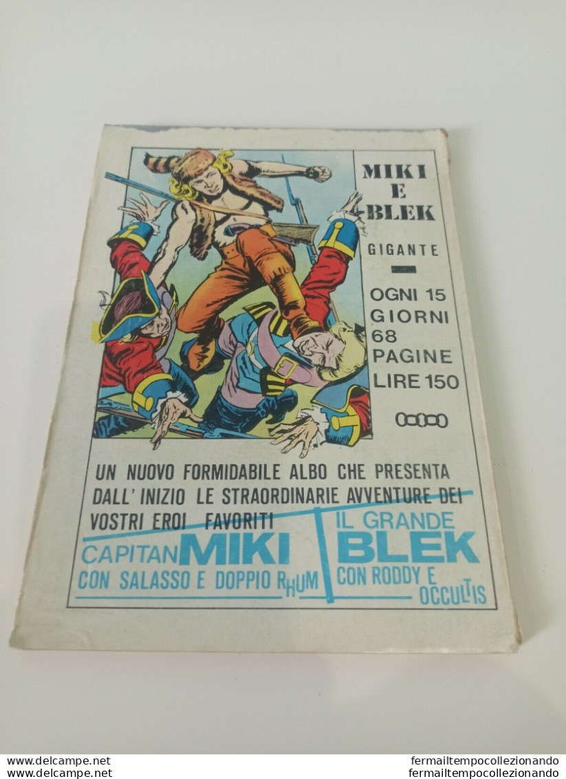 Bd  Collana Prateria Miki E Blek N 285 Ed Dardo Gennaio 1971 - Autres & Non Classés