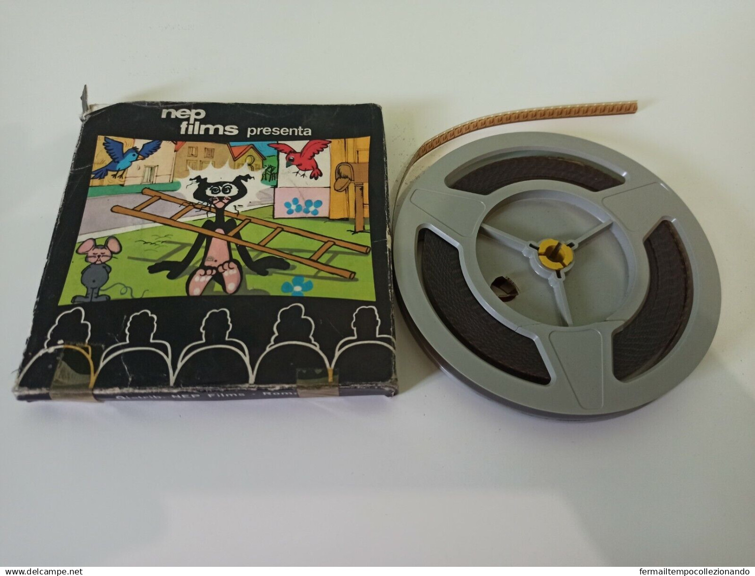 Bd Film Super 8 Cartone  Gatto Formaggio - Autres Formats