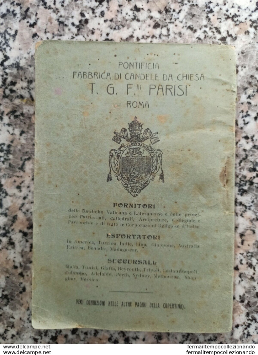 Bb25  Libretto La Strenna Del Parroco Ai Suoi Parrocchiani Roma 1911 - Collections