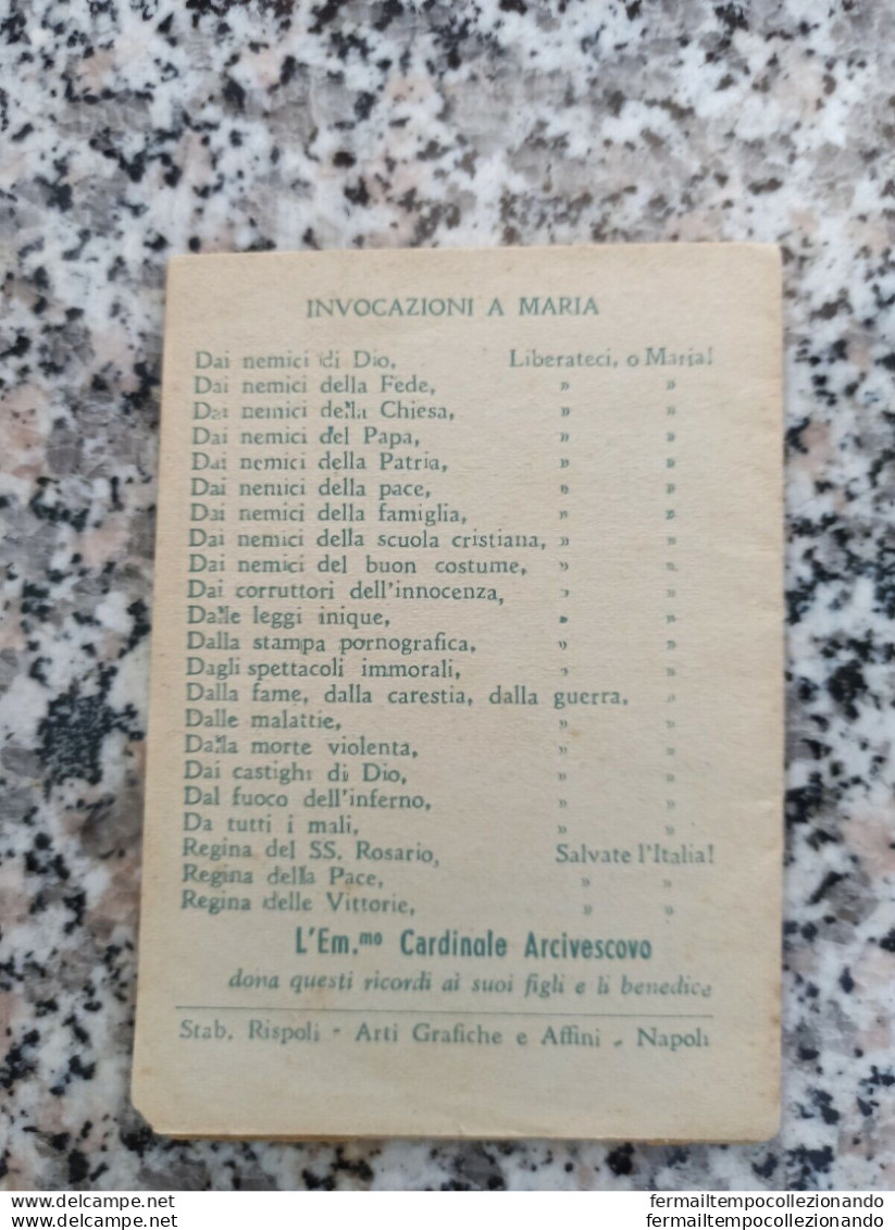 Bb32 Libretto Chi Salvera' L'italia? La Madonna Edizioni La Croce Napoli 1948 - Collections