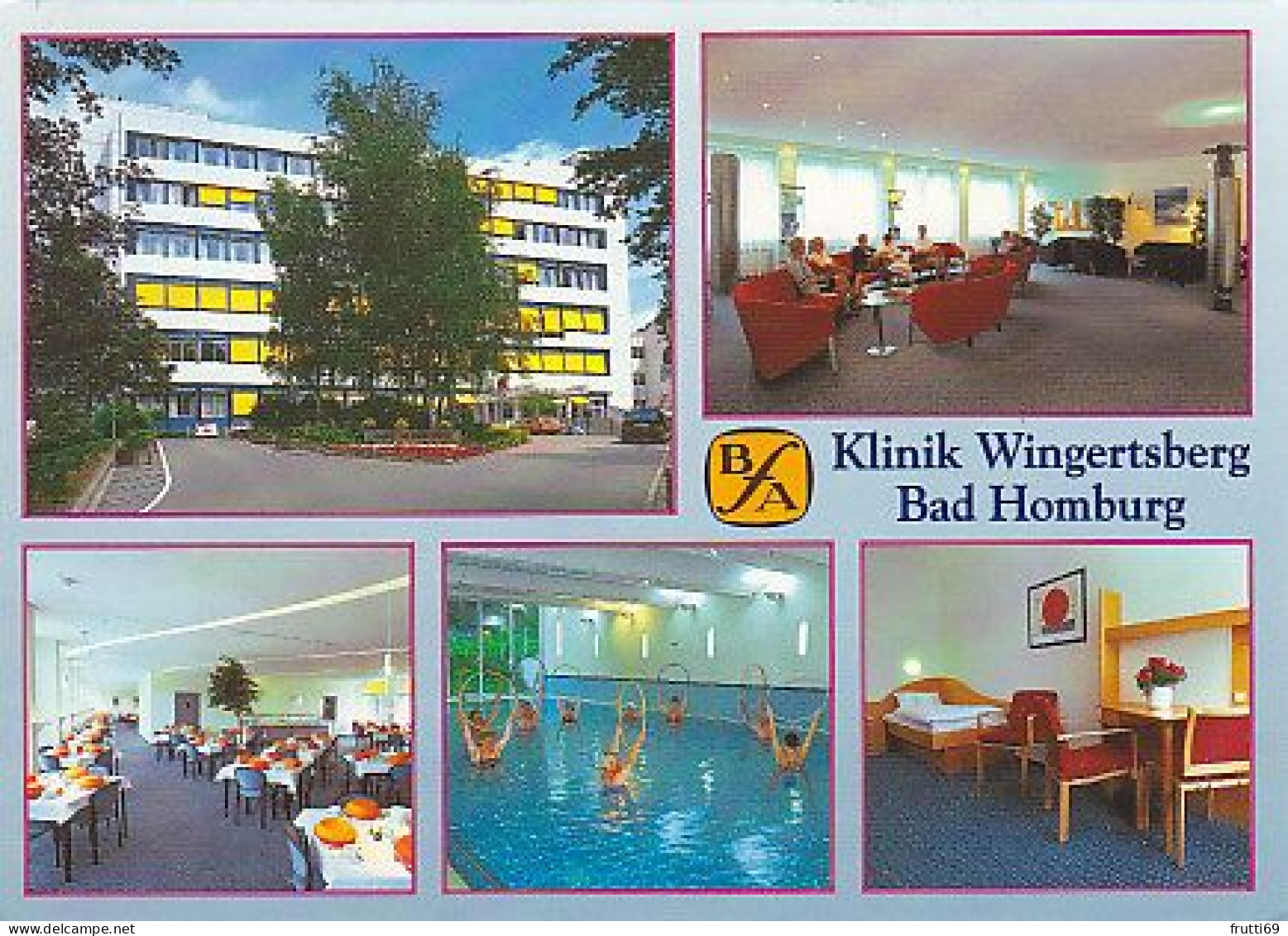 AK 209187 GERMANY - Bad Homburg - Klinik Wingertsberg - Bad Homburg