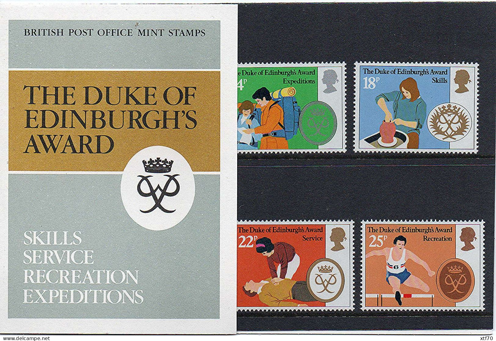 GREAT BRITAIN 1981 Duke Of Edinburgh's Award Scheme Presentation Pack - Presentation Packs