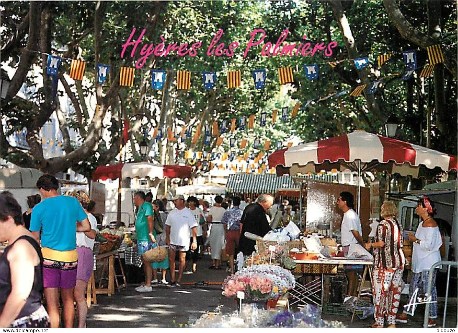 Marches - Hyères Les Palmiers - Le Marché Saint-Louis - CPM - Voir Scans Recto-Verso - Mercati