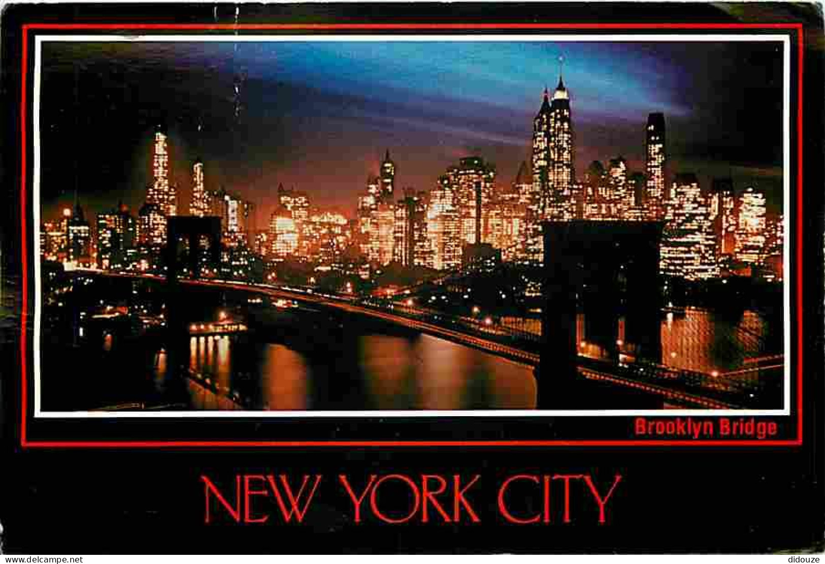 Etats Unis - New York - Brooklyn Bridge - CPM - Voir Scans Recto-Verso - Brooklyn