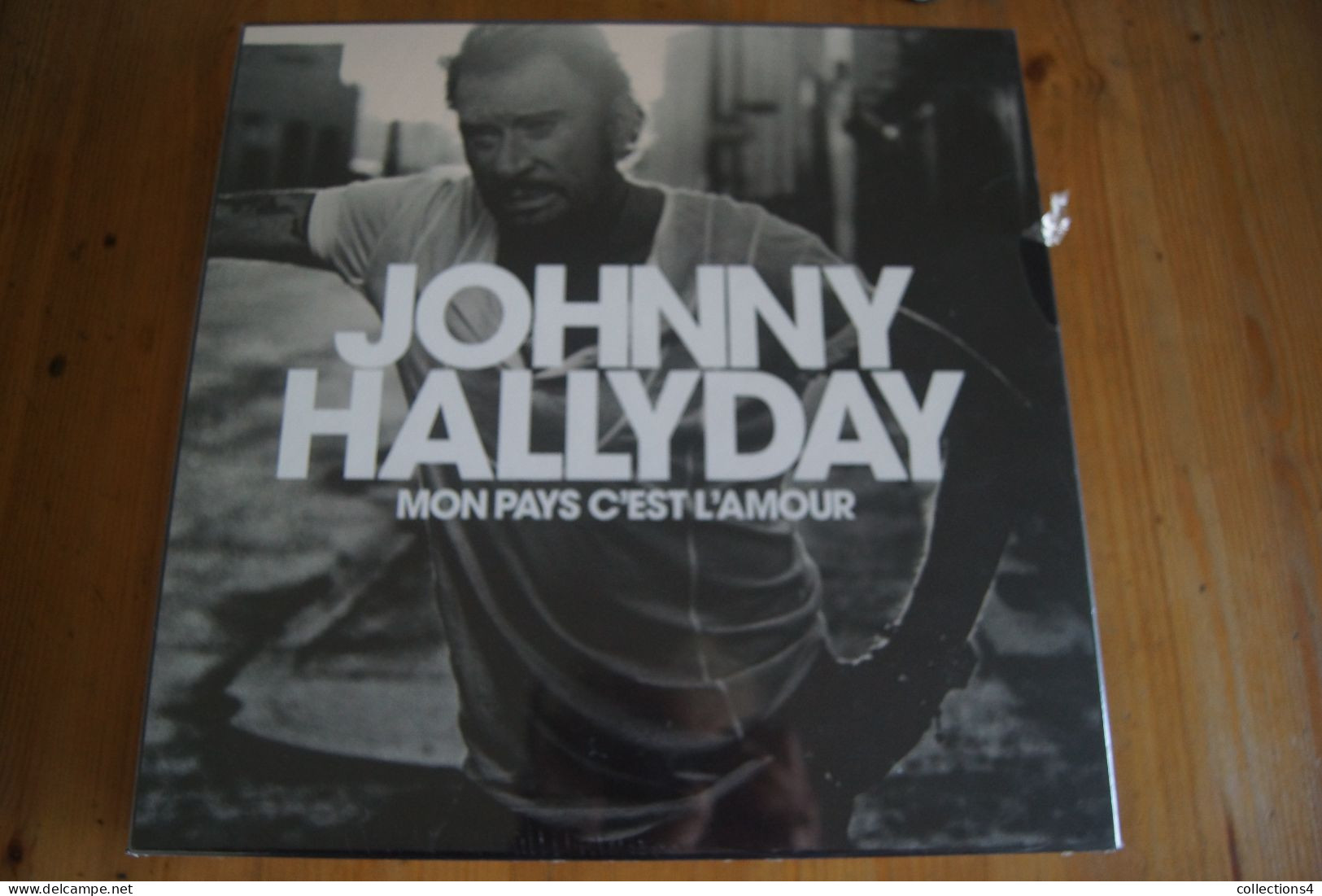 JOHNNY HALLYDAY MON PAYS C EST L AMOUR EDITION COLLECTOR COFFRET NEUF VALEUR+ NUMEROTE ULTRA LIMITE - Speciale Formaten
