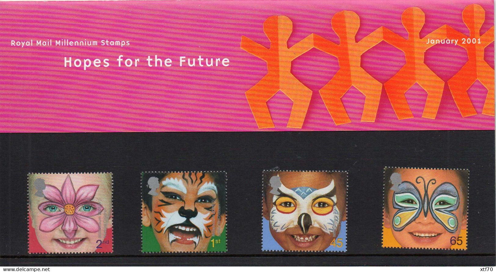 GREAT BRITAIN 2001 New Millennium. Rights Of The Child Presentation Pack - Presentation Packs