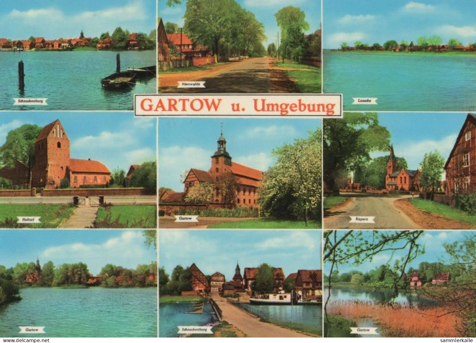 132782 - Gartow, Elbe - Mit Umgebung - Luechow
