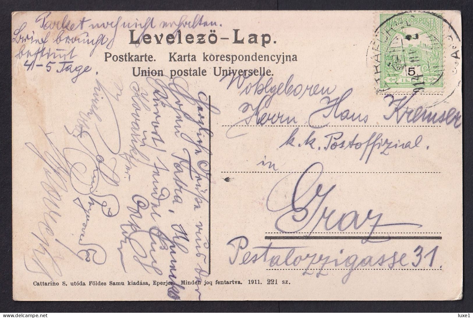 SLOVAKIA ,  TATRA ,  CANCEL  TATRAFURED  ,  OLD POSTCARD - Slowakei