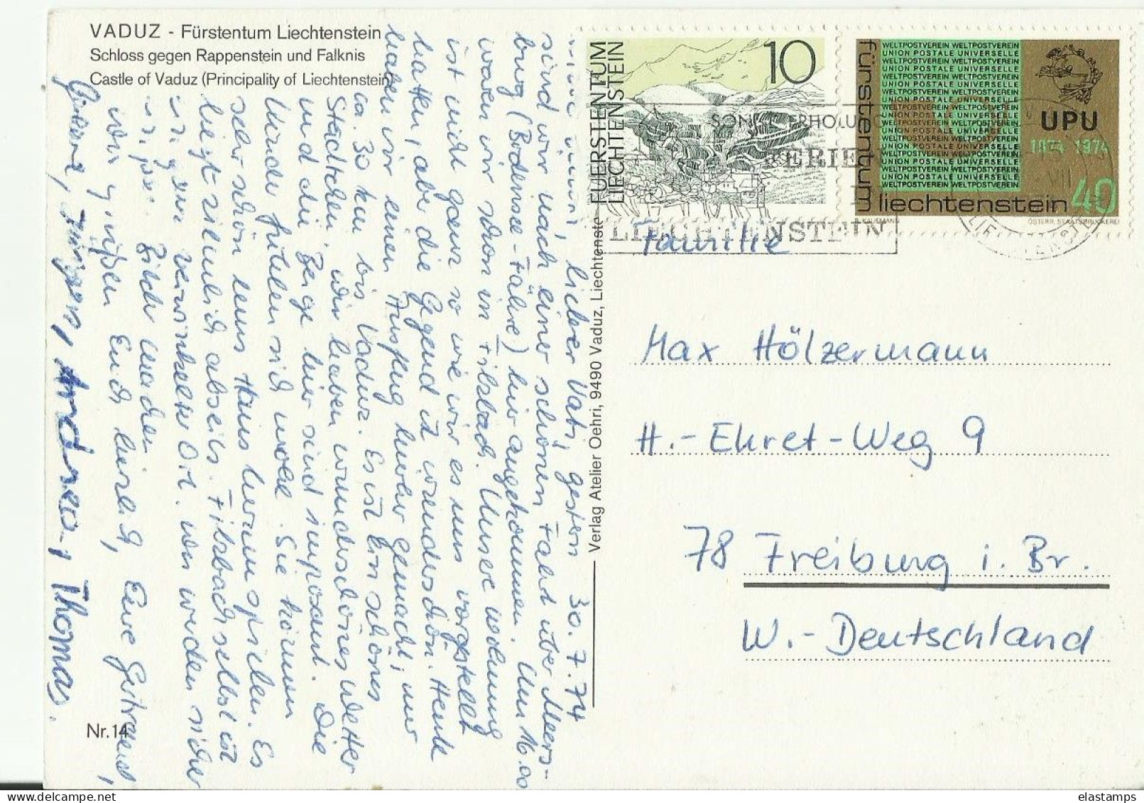 LCH AK 1974 - Briefe U. Dokumente