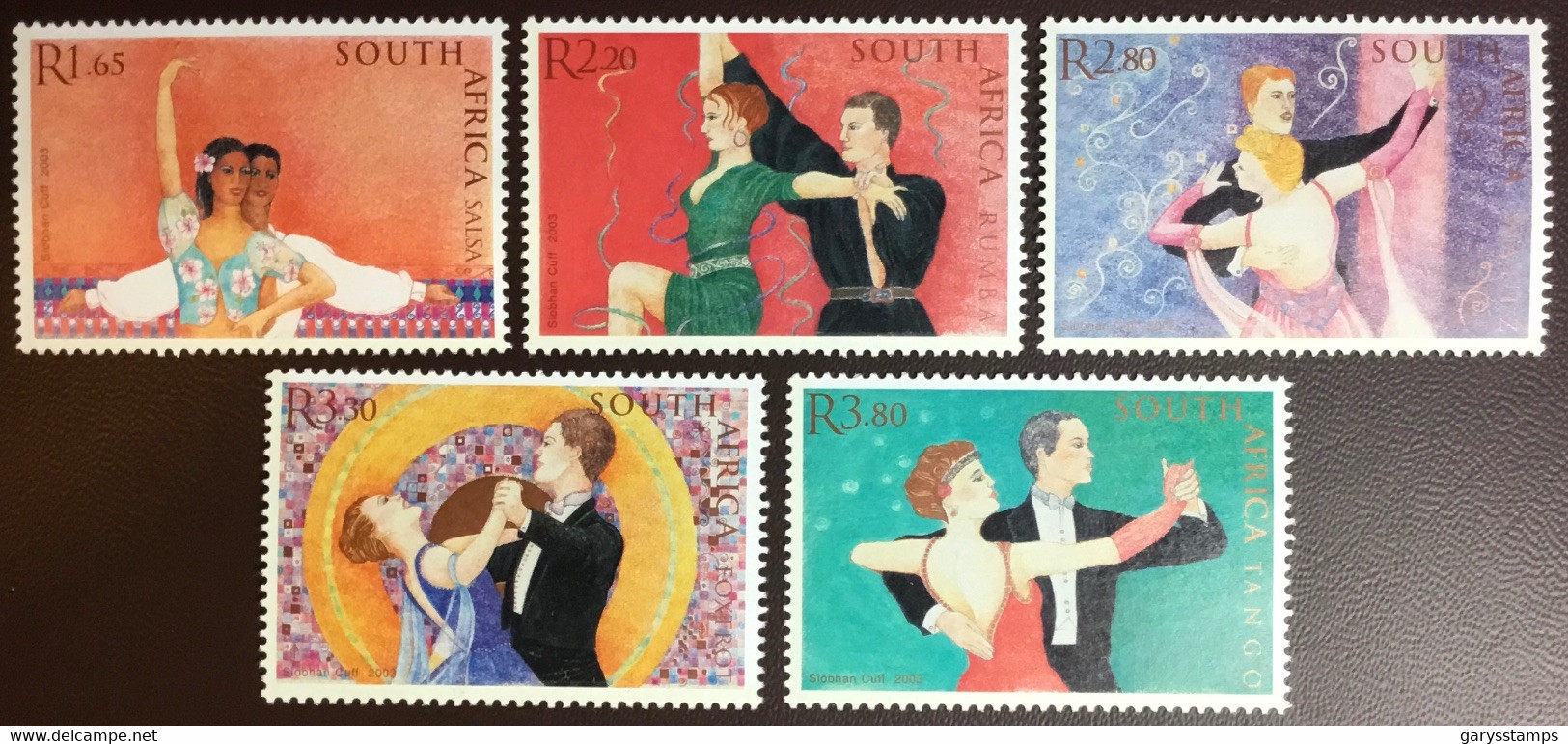 South Africa 2003 Dances MNH - Unused Stamps