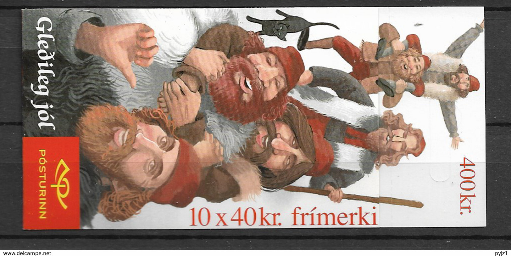 2000 MNH Iceland Booklet Mi 967 Postfris** - Booklets