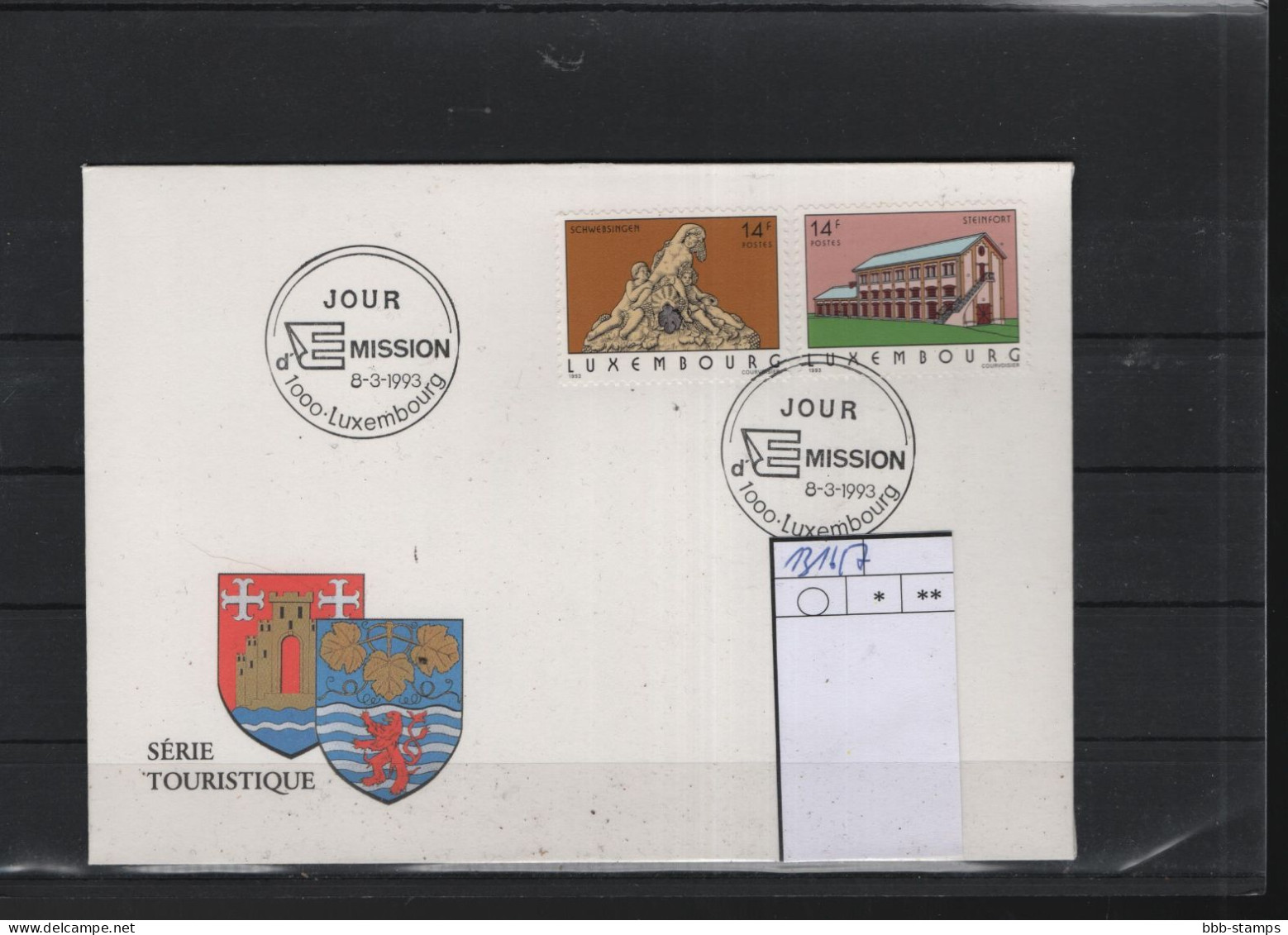 Luxemburg Michel Cat.No. FDC 1316/1317 - FDC