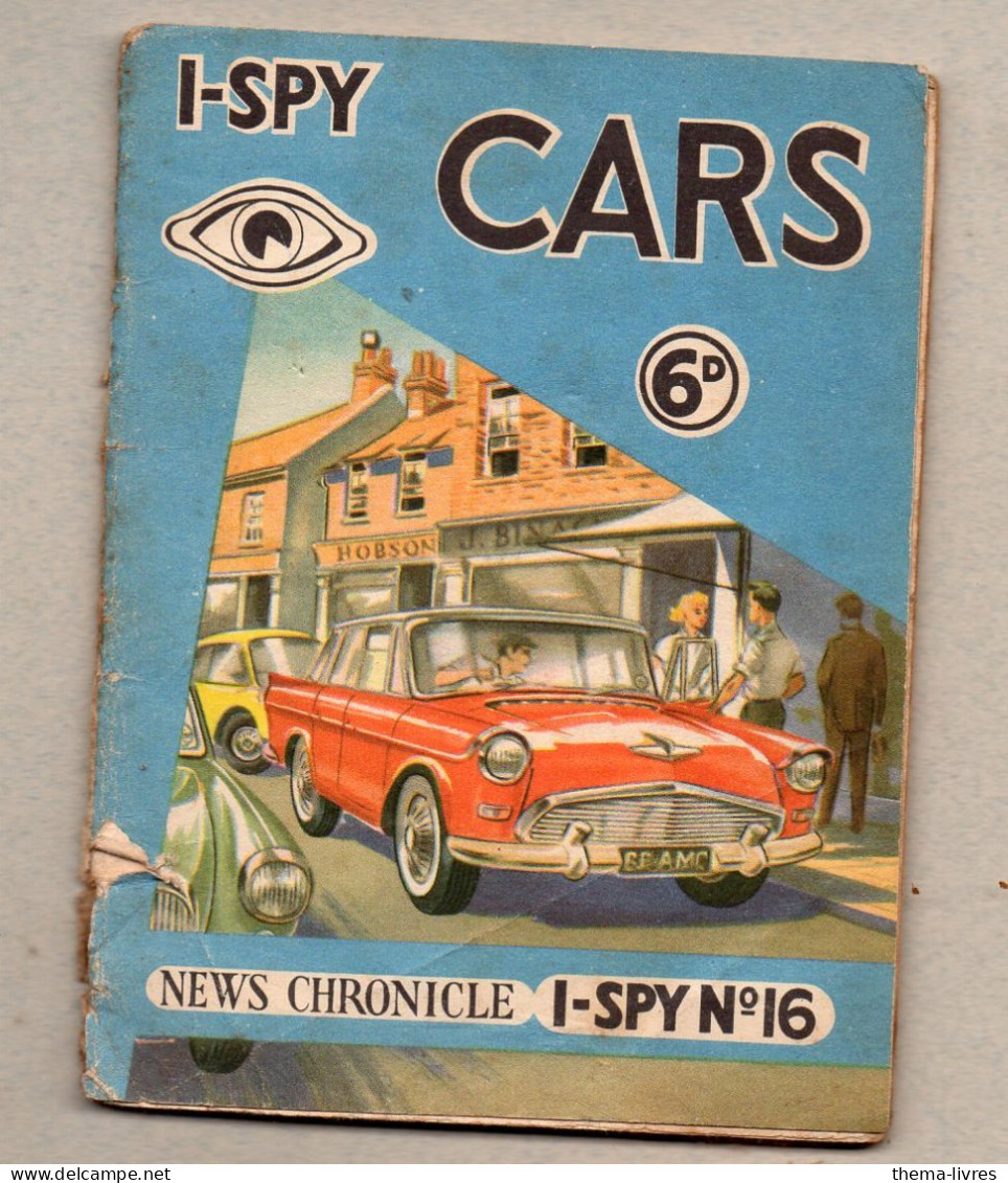 I-SPY NEW CHRONICLES N°16 CARS  1959  (PPP46809) - Transports