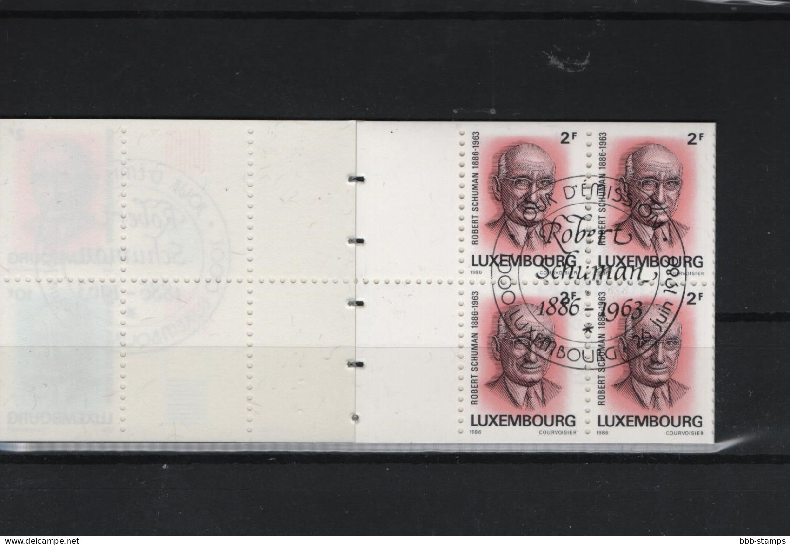 Luxemburg Michel Cat.No.  Booklet Used 1 - Postzegelboekjes