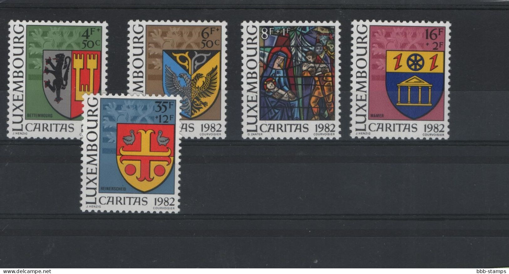 Luxemburg Michel Cat.No. Mnh/** 1063/1067 - Unused Stamps